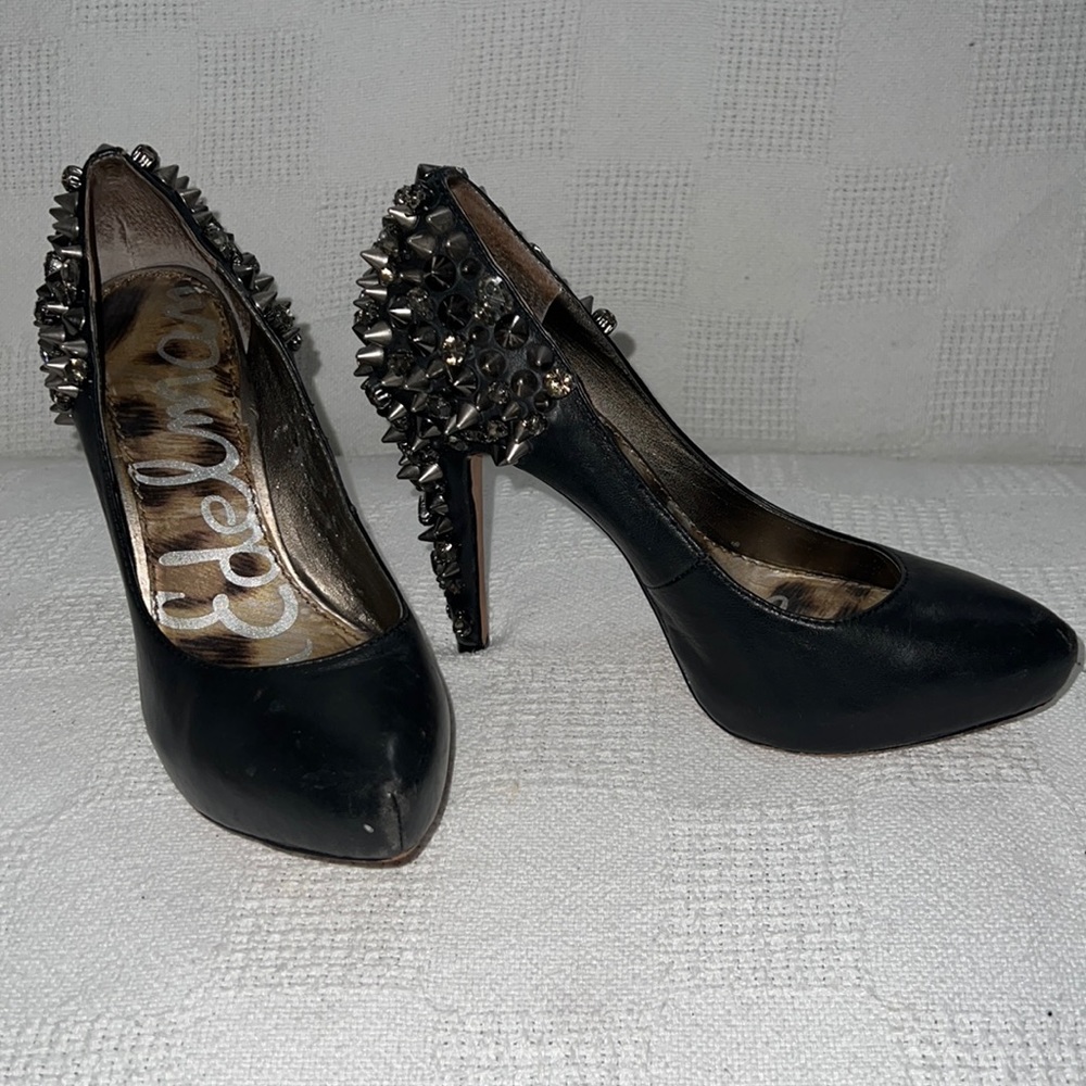 Sam Edelman | black spike heels